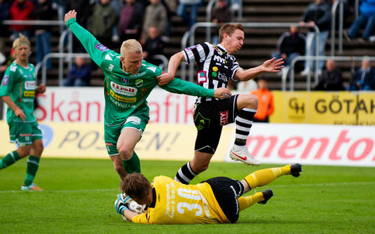 Petter Björlund, Magnus Berglöf, målvakt, Ljungskile,