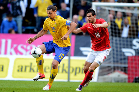 Zlatan Ibrahimovic, Sverige, Nikola Maksimovic, Serbien