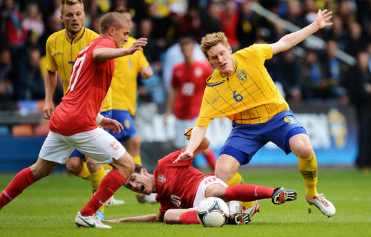 Rasmus Elm, Sverige, Neven Subotic, Serbien