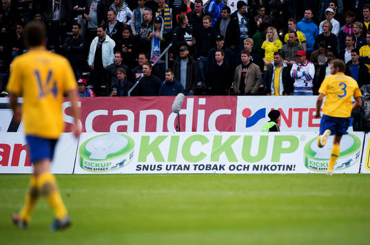 Kickup, Reklam