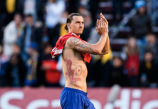 Zlatan Ibrahimovic, Sverige, tackar publiken
