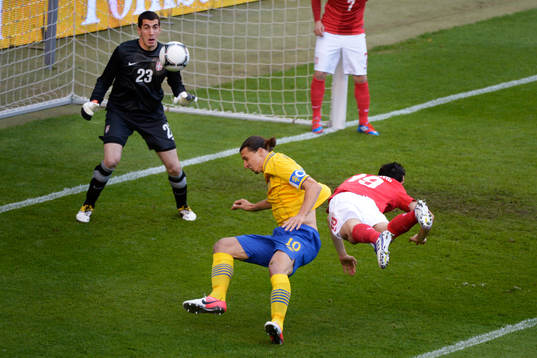 Zlatan Ibrahimovic, Sverige, Nikola Maksimovic, Serbien