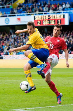 Tobias Hysén, Sverige och Aleksandar Lukovic, Serbien