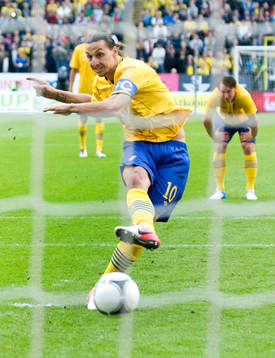 2-1, Straff, Zlatan Ibrahimovic, Sverige