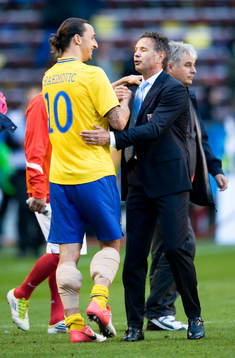 Zlatan Ibrahimovic, Sverige och Sinisa Mihajlovic,