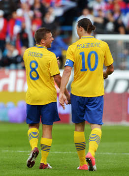 Anders Svensson, Zlatan Ibrahimovic, Sverige