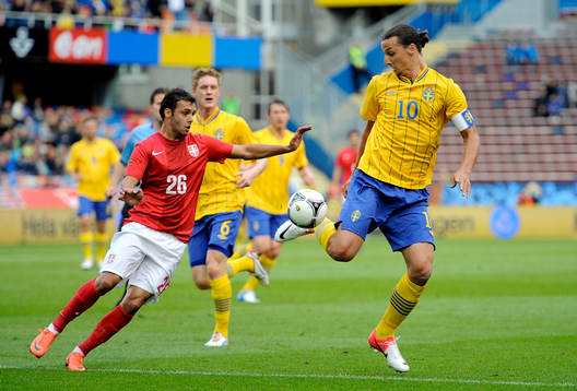 Zlatan Ibrahimovic, Sverige klackar. Klackspark