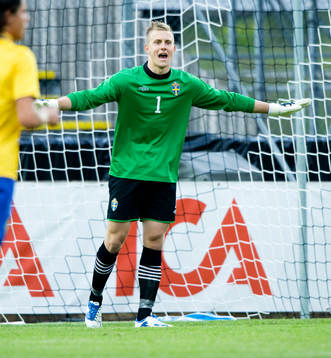 Karl-Johan Johnsson, målvakt, Sverige