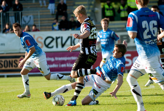 Linus R Olsson, Landskrona och Peter Abelsson, Trelleborg