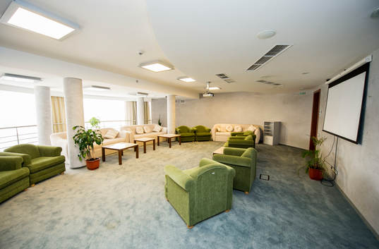 Rundvisning på spelarhotellet. Spelarhotell, hotell
