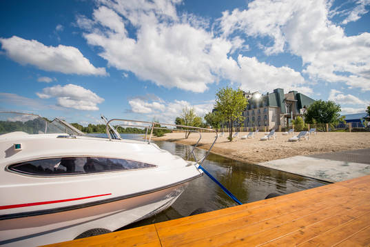 Rundvisning på spelarhotellet. Spelarhotell, hotell