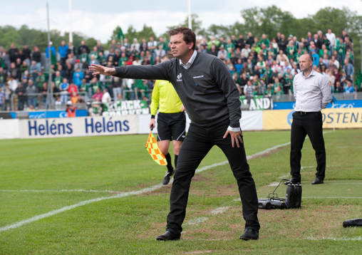 Jens Gustafsson, tränare, Halmstad, Halda Kabil, tränare