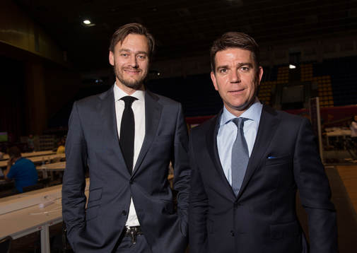 Olof Lundh, chefredaktör Fotbollskanalen, Patrick Ekwall,