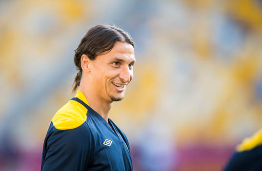 Sverige tränar på Olympia Stadion