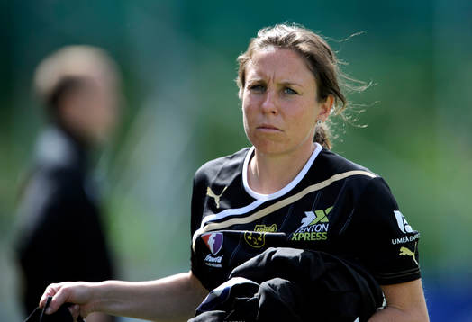 AIK-Umeå IK: Hanna Ljungberg, tränare Umeå