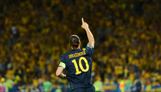 Zlatan Ibrahimovic, Sverige jubel 1-0