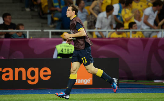 Johan Elmander, Sverige värmer upp