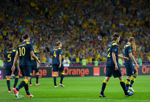 Zlatan Ibrahimovic, Mikael Lustig, Andreas Granqvist,
