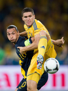 Zlatan Ibrahimovic, Sverige. Yevhen Selin, Ukraina