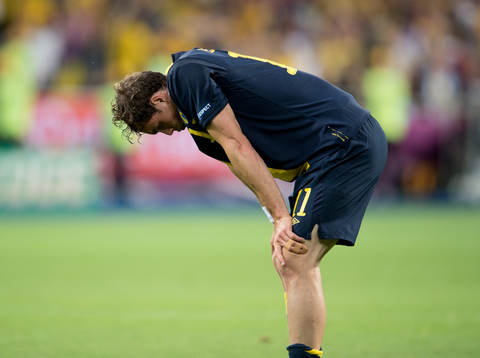 Johan Elmander, Sverige, depp