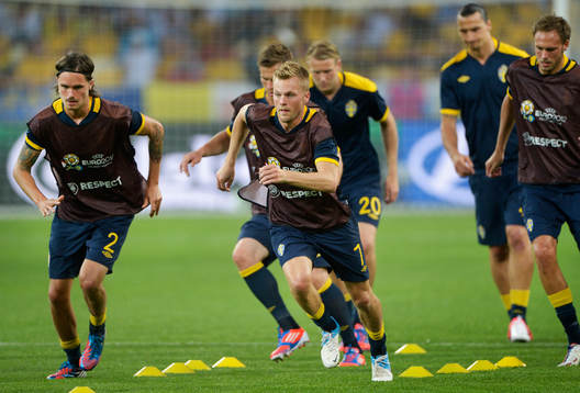 Mikael Lustig, Sebastian Larsson, Sverige
