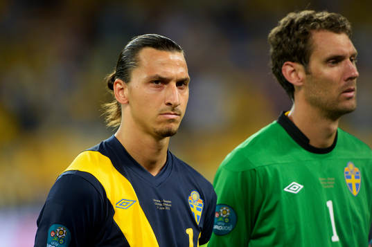Zlatan Ibrahimovic, Andreas Isaksson, målvakt, Sverige