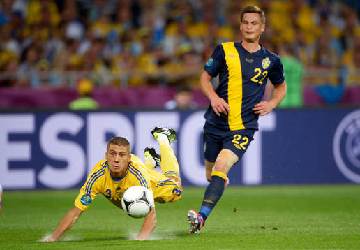 Yevhen Khacheridi, Ukraina, Markus Rosenberg, Sverige