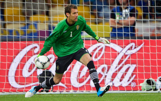 Andreas Isaksson, målvakt, Sverige