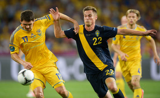 Taras Mikhalik, Ukraina, Markus Rosenberg, Sverige