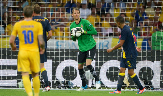 Andreas Isaksson, målvakt, Sverige