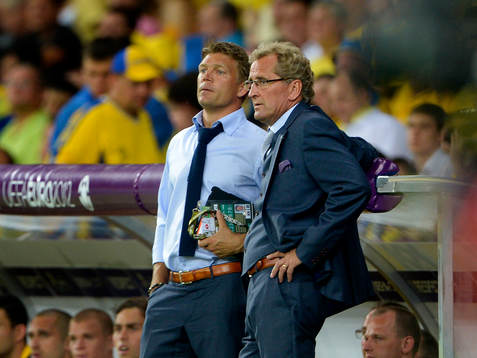 Marcus Allbäck, players manager, Erik Hamrén,