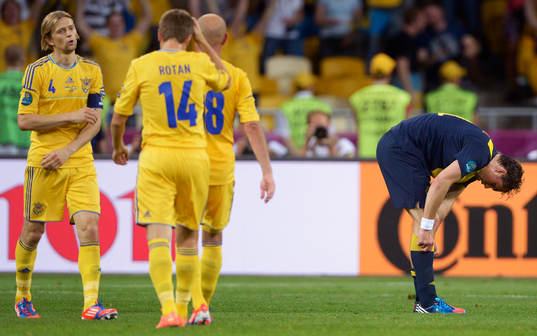 Anatoliy Tymoshcuk, Ruslan Rotan, Ukraina, Johan Elmander,