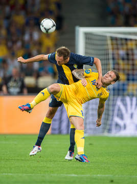 Andreas Granqvist, Sverige och Andriy Voronin, Ukraina