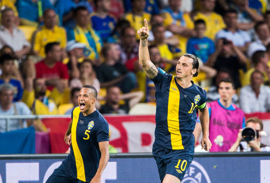 Zlatan Ibrahimovic, Sverige jublar