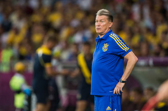 Oleh Blokhin, förbundskapten Ukraina