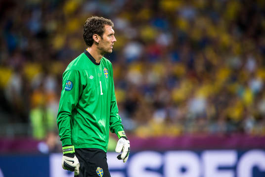 Andreas Isaksson, målvakt Sverige