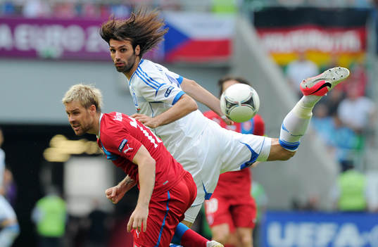 Tomas Huebschman, Tjeckien, Georgios Samaras, Grekland
