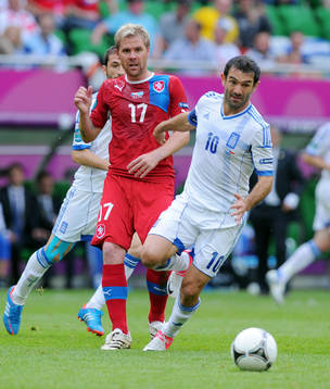 Tomas Huebschman, Tjeckien, Giorgios Karagounis, Grekland