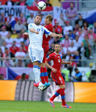 Theofanis Gekas, Grekland, Michal Kadlec, Tjeckien