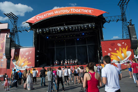 FanZone i Kiev