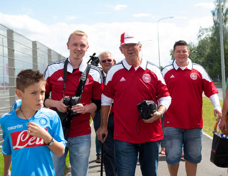 Bläddra bland fler bilder av Fotboll, EM 2012, Danmark - Portugal