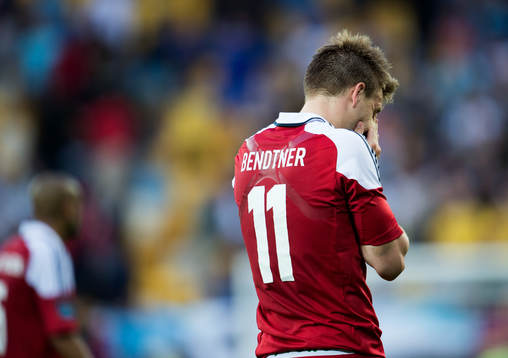 Depp Nicklas Bendtner, Danmark