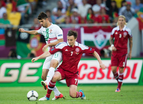 Nelson Olivieira, Portugal, William Kvist, Danmark