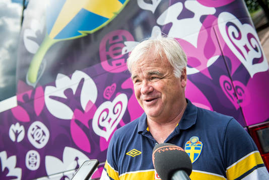 Öppen träning för de svenska fansen på Dynamo Stadion.
