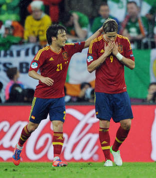 Fernando Torres, Spanien, glädje jubel
