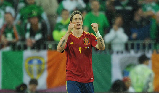 Fernando Torres, Spanien, glädje jubel