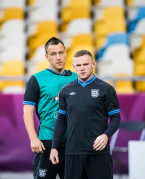 John Terry och Wayne Rooney