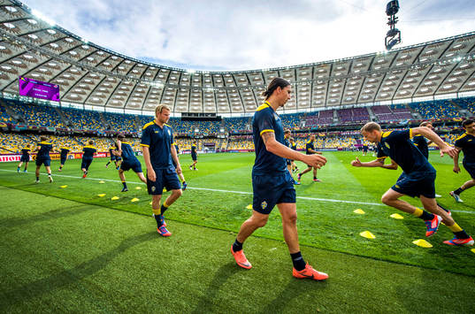 Ola Toivonen och Zlatan Ibrahimovic