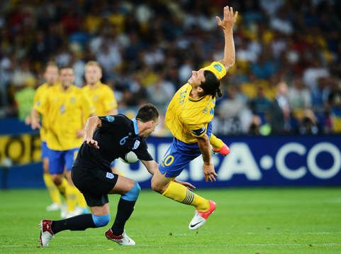 John Terry, England, stoppar Zlatan Ibrahimovic, Sverige