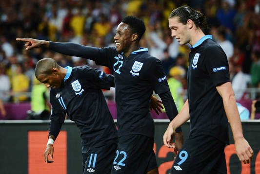 Danny Welbeck, England, jublar